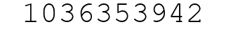 Number 1036353942.