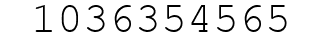 Number 1036354565.