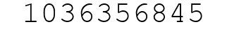 Number 1036356845.