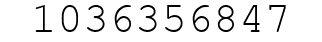 Number 1036356847.