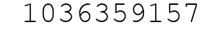 Number 1036359157.