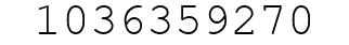 Number 1036359270.