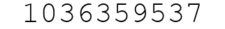 Number 1036359537.