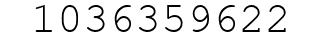Number 1036359622.