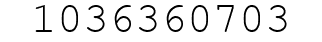 Number 1036360703.
