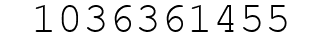 Number 1036361455.