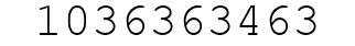 Number 1036363463.