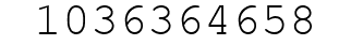 Number 1036364658.