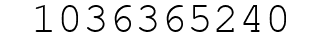 Number 1036365240.