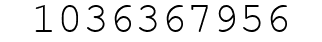 Number 1036367956.