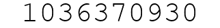 Number 1036370930.