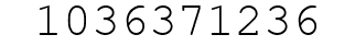 Number 1036371236.