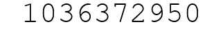 Number 1036372950.