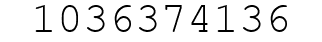 Number 1036374136.