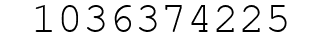 Number 1036374225.