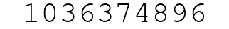 Number 1036374896.
