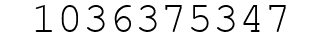 Number 1036375347.