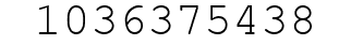 Number 1036375438.