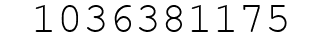 Number 1036381175.
