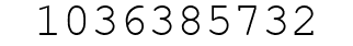 Number 1036385732.