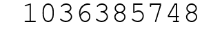 Number 1036385748.