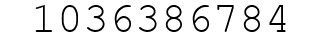 Number 1036386784.