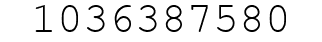Number 1036387580.