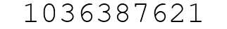 Number 1036387621.