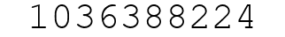 Number 1036388224.