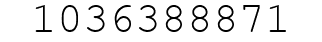 Number 1036388871.