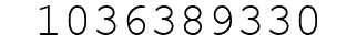 Number 1036389330.