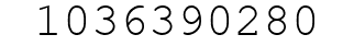 Number 1036390280.