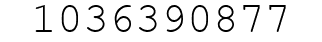 Number 1036390877.
