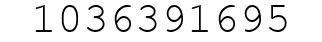 Number 1036391695.
