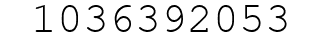 Number 1036392053.