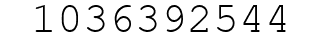 Number 1036392544.