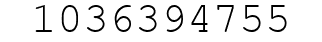 Number 1036394755.