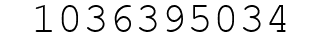 Number 1036395034.