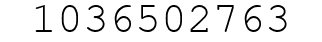 Number 1036502763.