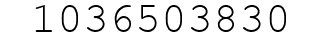 Number 1036503830.