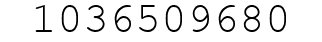 Number 1036509680.