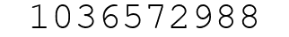 Number 1036572988.