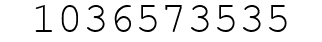 Number 1036573535.