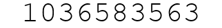 Number 1036583563.