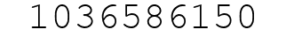 Number 1036586150.