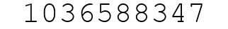 Number 1036588347.