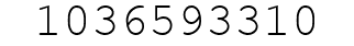 Number 1036593310.