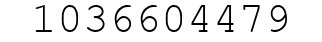 Number 1036604479.