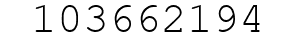 Number 103662194.