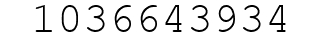 Number 1036643934.